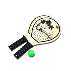 KLIMBER - Set 2 Paletas de Playa + Pelota