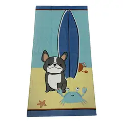 KLIMBER - Toalla Playa Perro 70x140cm
