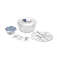 JUST HOME COLLECTION - Centrífuga de Verduras con Cortador