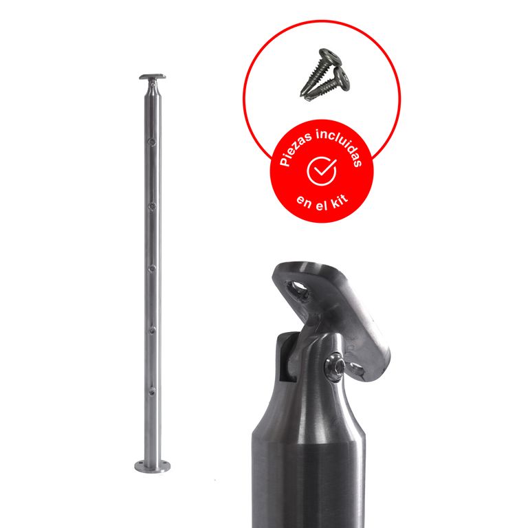 Kit Poste de Acero Inoxidable