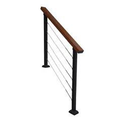 HOLZTEK - Baranda de Aluminio 1m