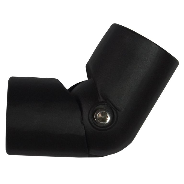 Conector de Baranda Ovalado Negro