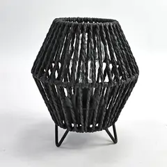 JUST HOME COLLECTION - Farol de Mesa Cuerdas 18cm