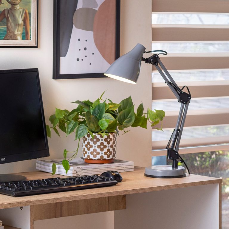 Lámpara de Escritorio Artic Gris