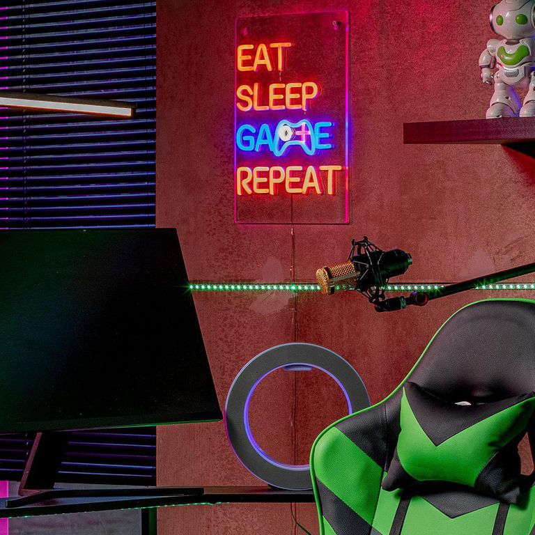 Lámpara LED Neón Gamer