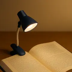 JUST HOME COLLECTION - Lámpara de Escritorio Celeste