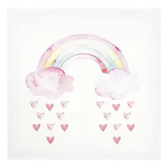 JUST HOME COLLECTION - Cuadro Canvas Inf Rainbow 30X30 CM