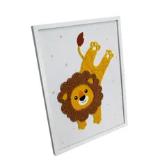 JUST HOME COLLECTION - Cuadro Infantil León 30x40cm