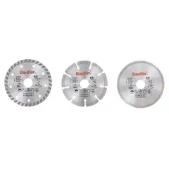 BAUKER - Set 3 Discos Diamantados para cerámica