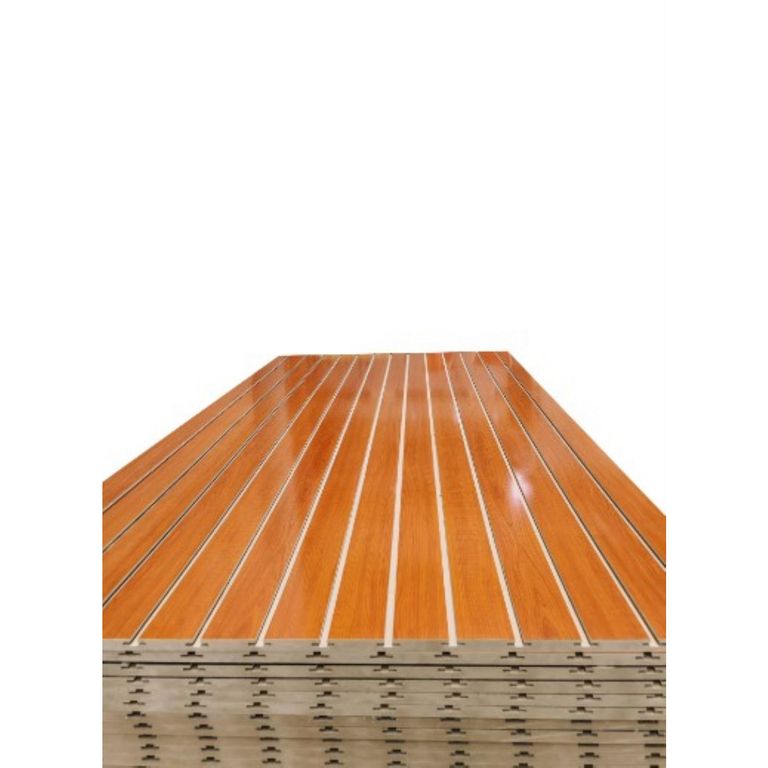 Tablero Ranurado MDF 18mm 4x8 Haya