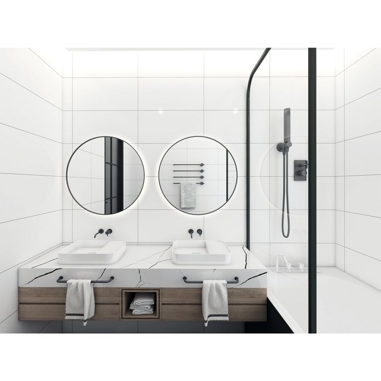 Cerámica Blanca Lisa 30x60cm 1,62m2