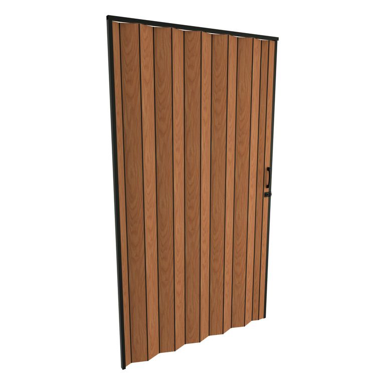 Puerta Plegable PVC Blacktie 120x200cm Golden Oak