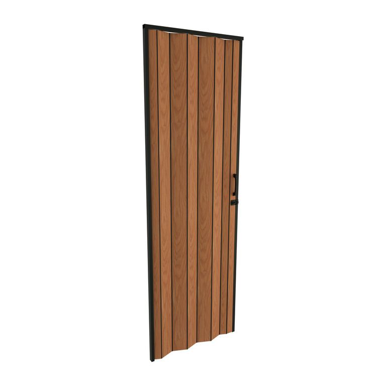 Puerta Plegable PVC Blacktie 70x200cm Golden Oak