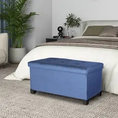 JUST HOME COLLECTION - Banqueta Barney Azul 38x76x38cm