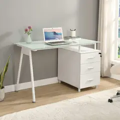 JUST HOME COLLECTION - Escritorio Tripoli Blanco