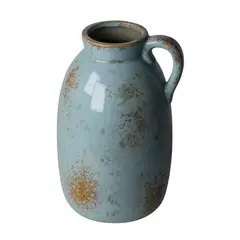 JUST HOME COLLECTION - Jarrón Terra Celeste 15x23cm