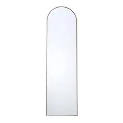 JUST HOME COLLECTION - Espejo Arco Punta 45x160cm Marrón