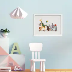 JUST HOME COLLECTION - Cuadro Decorativo Animalitos 40x30cm