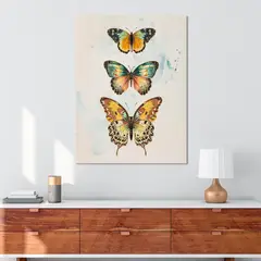 JUST HOME COLLECTION - Cuadro Canvas Mariposa 2 60x80cm