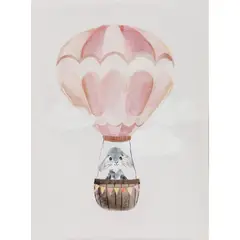 JUST HOME COLLECTION - Cuadro Canvas Globo Infantil 30x40 cm