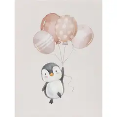 JUST HOME COLLECTION - Cuadro Canvas Pingüino 30x40cm