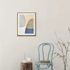 JUST HOME COLLECTION - Cuadro Abstracto Azul 1 40x50cm