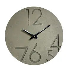 JUST HOME COLLECTION - Reloj de Muro Varan Gris 40cm