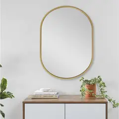 JUST HOME COLLECTION - Espejo Vintage Ovalado 45x71cm