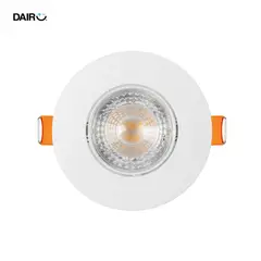 DAIRU - Spot LED Empotrado Circular 5W Luz Fría 2 Unidades