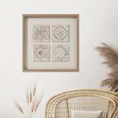 JUST HOME COLLECTION - Cuadro Conjunto Boho 20x40cm