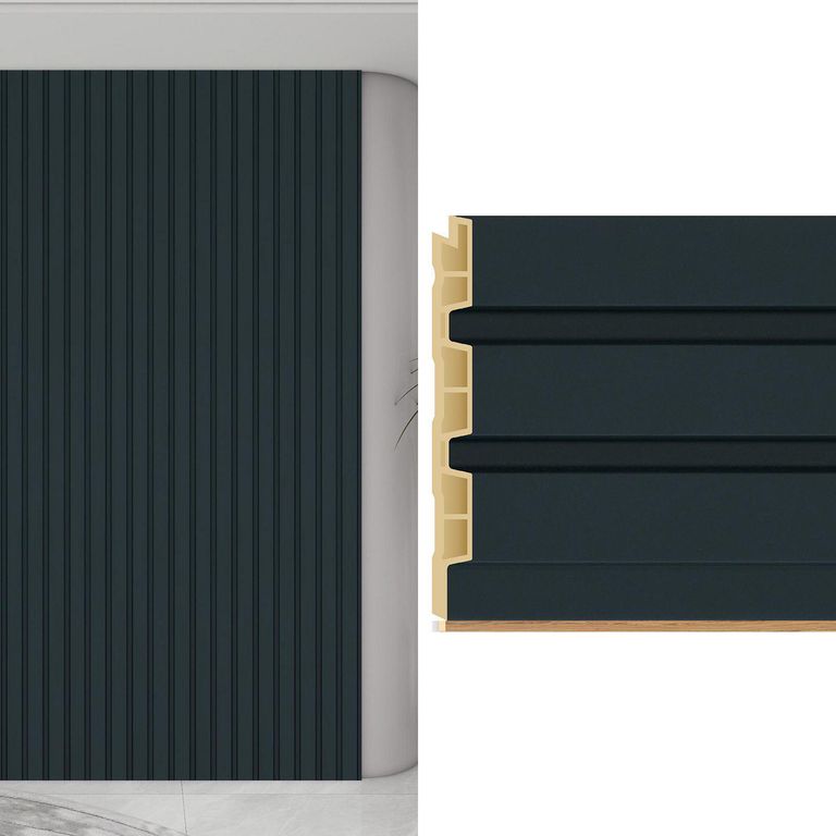 Wall Panel WPC Azul 240x12.2cm 0.28m2 - Venta por Unidad