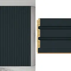 HOLZTEK - Wall Panel WPC Azul 240x12.2cm 0.28m2 - Venta por Unidad