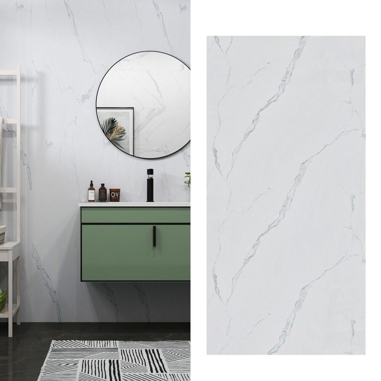 Panel SPC Calacata 3mm 240x120xcm 2.88m2 - Venta por Unidad