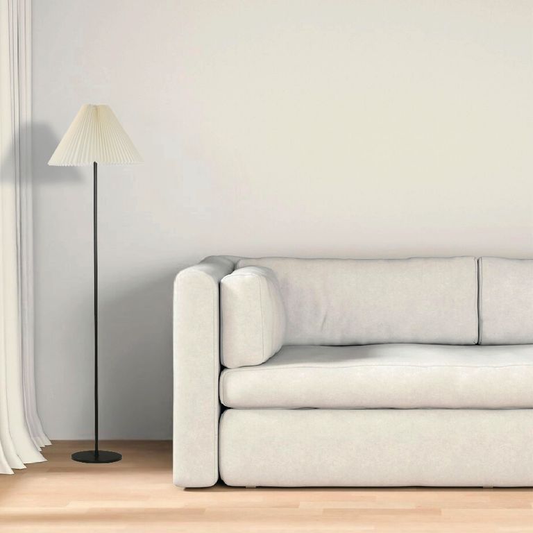 Lámpara de Pie Cortez Negro 10 W 41.5x158 cm