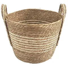 JUST HOME COLLECTION - Canasto Trenzado 28x24cm