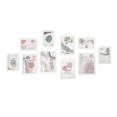 JUST HOME COLLECTION - Set 10 Marcos de Foto Blanco