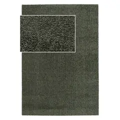 JUST HOME COLLECTION - Alfombra Dolce 120x170cm Verde Oscuro