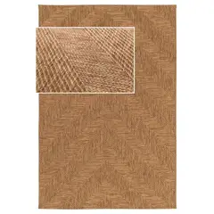 JUST HOME COLLECTION - Alfombra Jack 120x170 cm Café