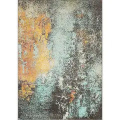 JUST HOME COLLECTION - Alfombra Nouveau Tyedye 133x190 cm Multicolor