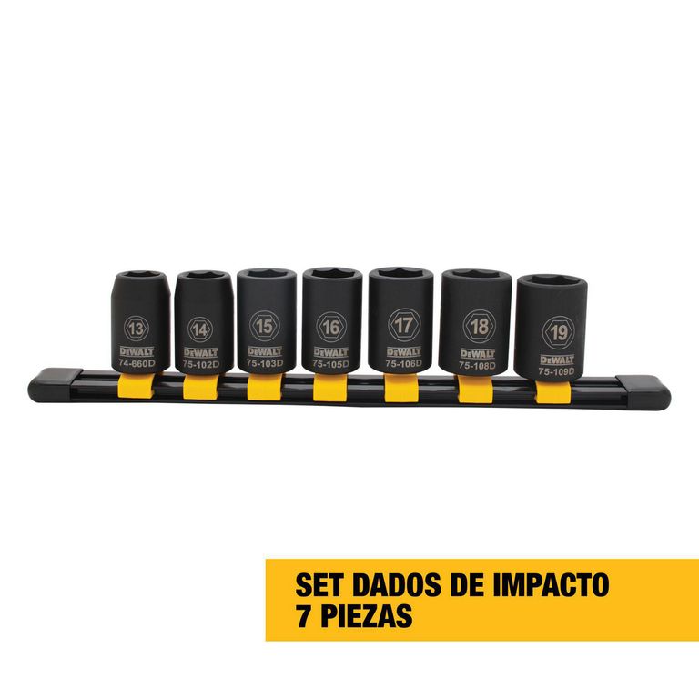 Set de Dados de Impacto 7 Piezas