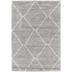 JUST HOME COLLECTION - Alfombra Sherpa 120x170 cm Gris