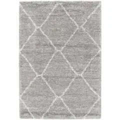 JUST HOME COLLECTION - Alfombra Sherpa 160x230 cm Gris