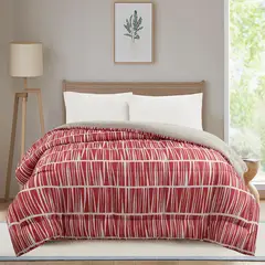 JUST HOME COLLECTION - Estampado Terracota 1.5 plazas