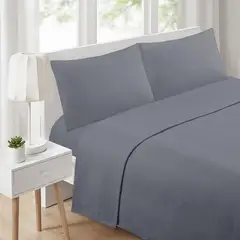 JUST HOME COLLECTION - Sábana Polar 1.5 Plazas Gris