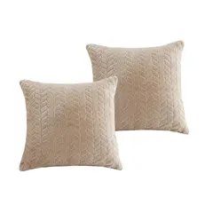 JUST HOME COLLECTION - Flanel 40x40 cm Taupe