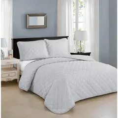 JUST HOME COLLECTION - Quilt Nórdico 1.5P Gris