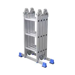 BAUKER - Escalera Articulada Aluminio 355cm 12 Peldaños