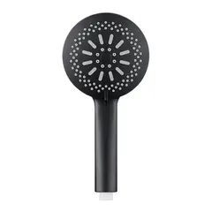 SENSI DACQUA - Mango de Ducha ABS 5F 12cm Negro