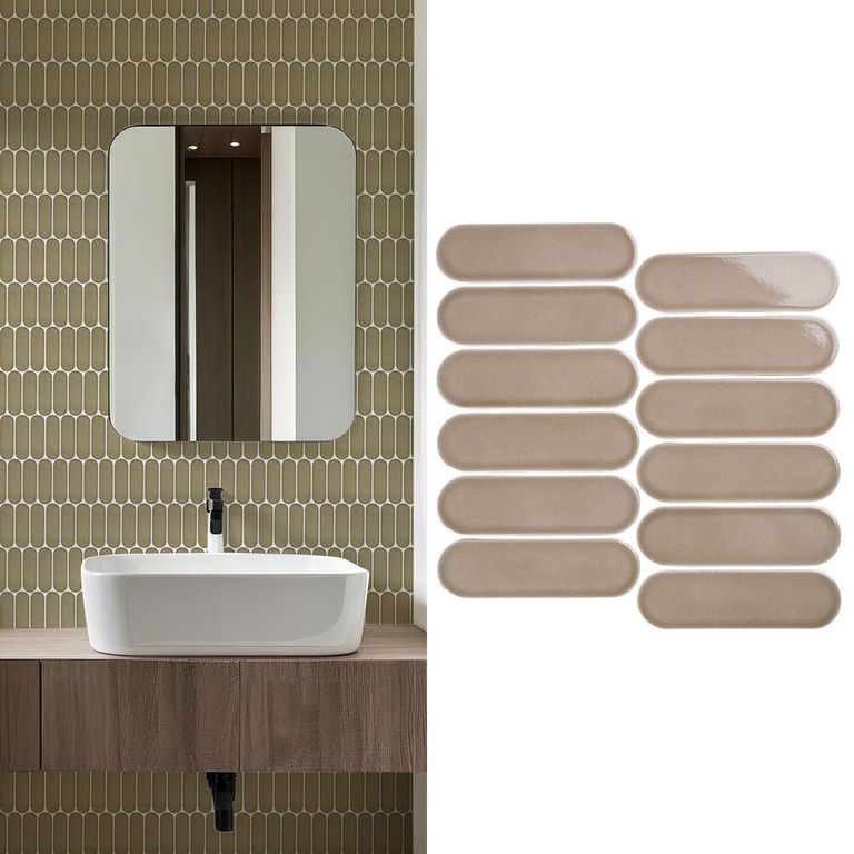 Malla Mosaico Ovalado XL 29x27.6cm