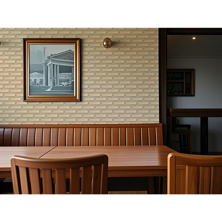 Malla Decorativa de Porcelanato Brick Metal 29.6x29cm 0.08m2